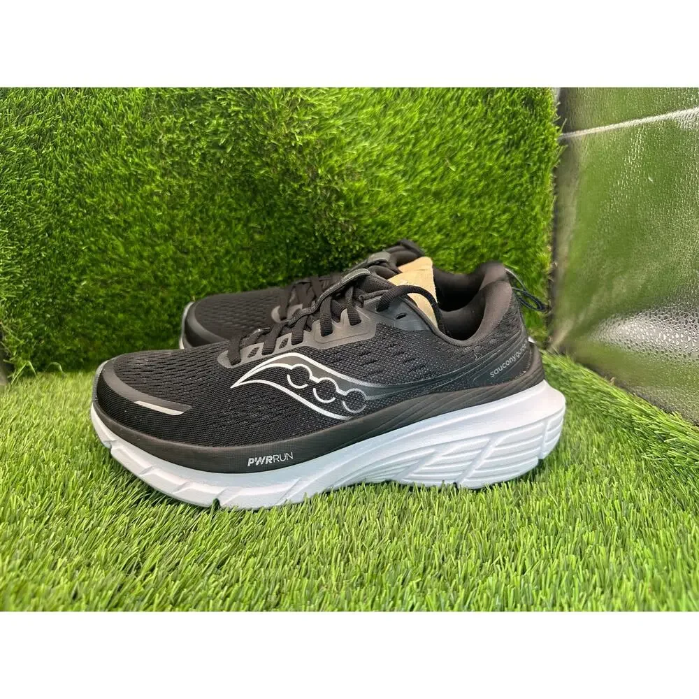 Saucony Guide 18 S10998-100 Athletic Sneaker Women's 8 Black Mesh Sports Running